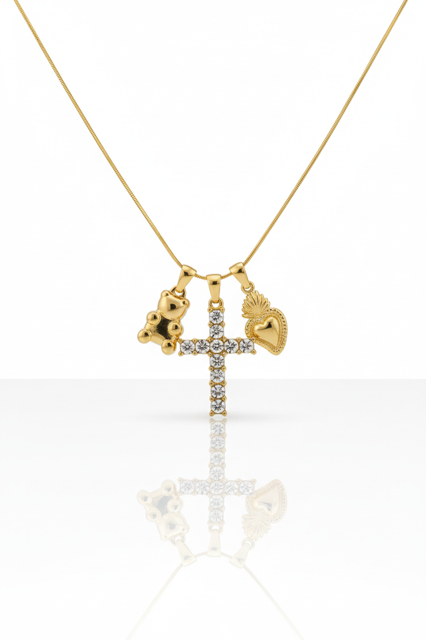 Collana oro senza espositore