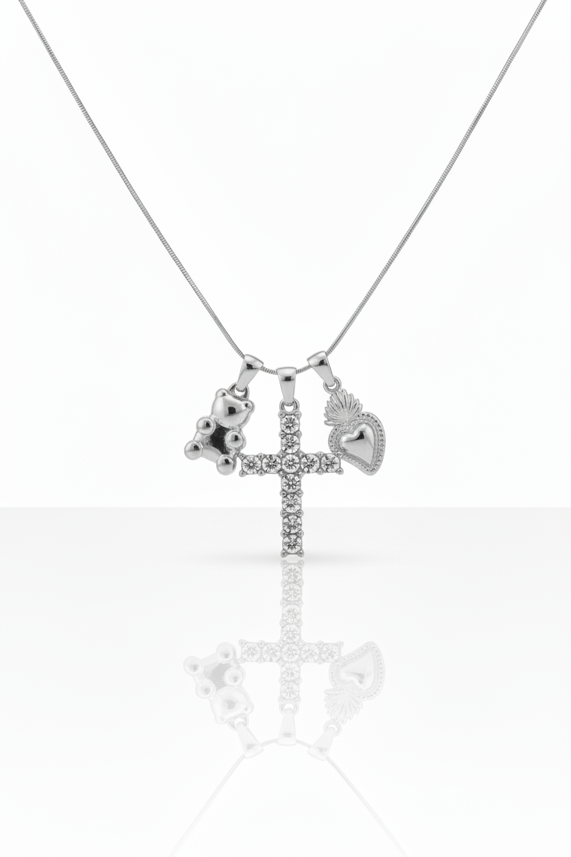 Collana silver senza espositore
