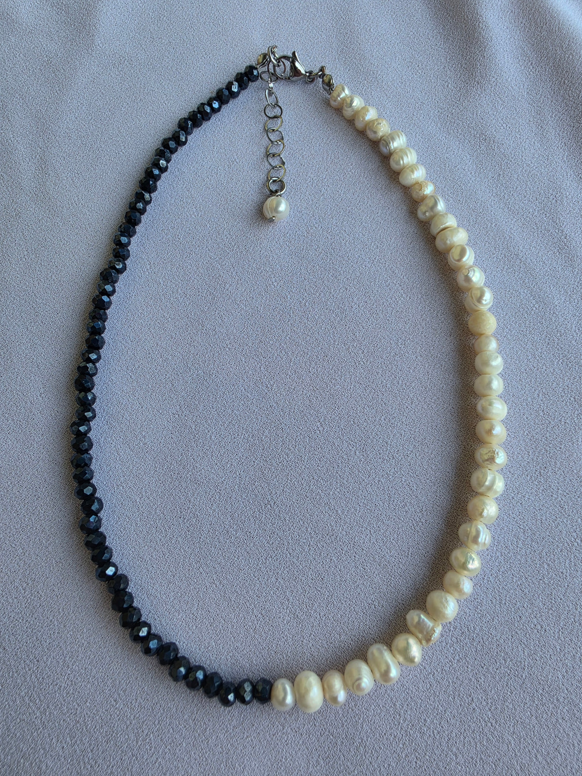 Collana "Aura perlata"